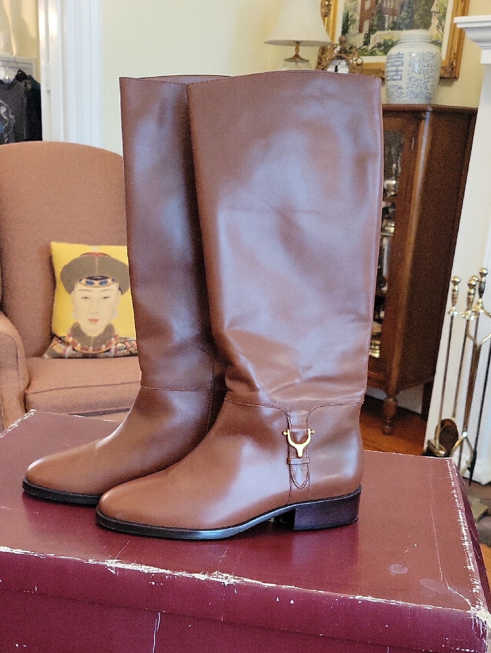 Vintage Etienne Aigner Riding Boots